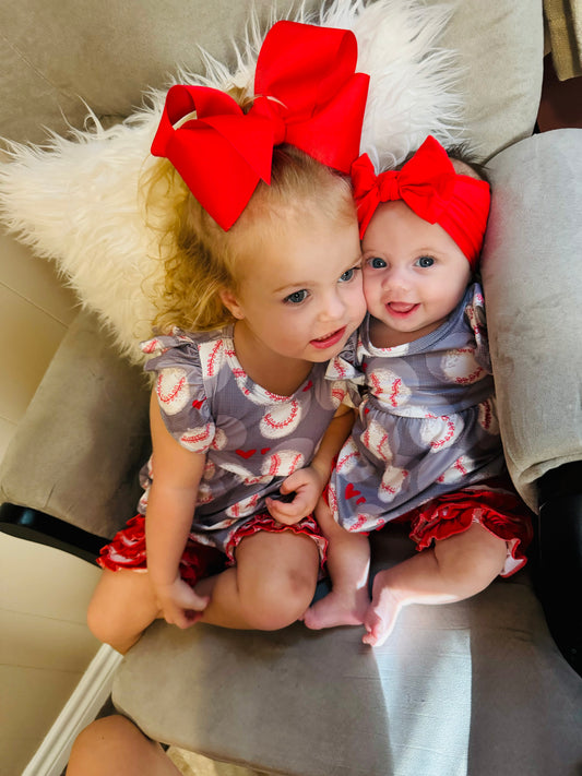 Baseball Ruffle Set