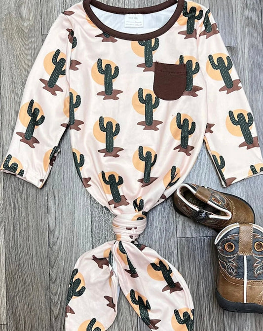 Cactus Boy Gown